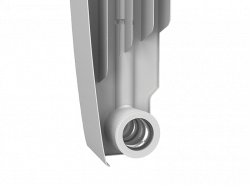 Биметаллический радиатор отопления Royal Thermo BiLiner 500 4 секции Silver Satin