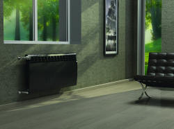 Биметаллический радиатор отопления Royal Thermo BiLiner 500 4 секции Noir Sable