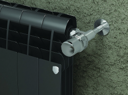 Биметаллический радиатор отопления Royal Thermo BiLiner 500 4 секции Noir Sable